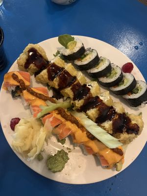 Red dragon, Seattle, veggie?  at The Sushi Samurai - Queen Anne in Seattle