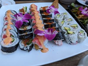 Plethora of rolls at The Sushi Samurai - Queen Anne in Seattle