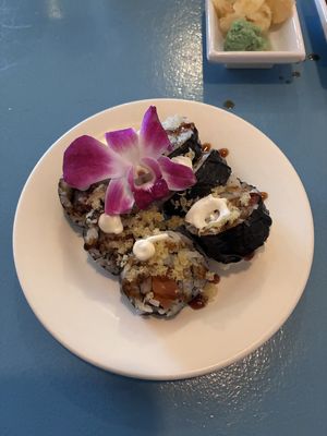 Orión up closee  at The Sushi Samurai - Queen Anne in Seattle