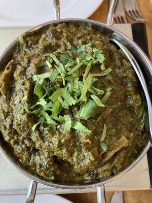 Aloo saag  at Sitar Indian Restaurant in Dundalk