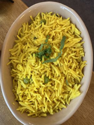 Pilau rice  at Sitar Indian Restaurant in Dundalk