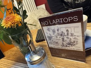 table  at Coffee & Panini in Ulm