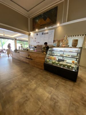 Counter   at Pyramids of Chi Cafe in Gianyar
