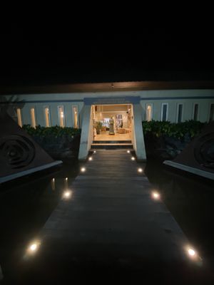 Entrance   at Pyramids of Chi Cafe in Gianyar