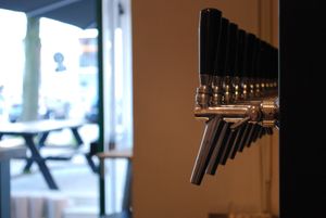 We have 10 beer taps in the Pub, and will always offer a range of 8 of our own beers, with a few specials. Our brewing process generally produces vegan beers. But depending on the style, there may be some variations. at The Baby Goat House in Hamburg