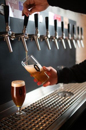 Mmmmm....a freshly tapped 'Shave It Off' Session IPA. Lovely. at The Baby Goat House in Hamburg