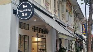 Street View at VeganBliss 蔬福 in Central Singapore