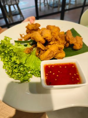 Vegan chic karage at VeganBliss 蔬福 in Central Singapore