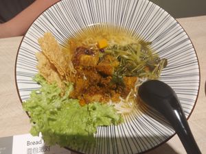 Rendang ramen at VeganBliss 蔬福 in Central Singapore