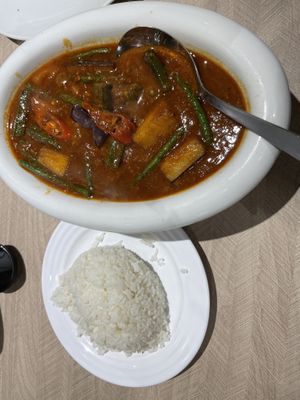Asam Fish  at VeganBliss 蔬福 in Central Singapore