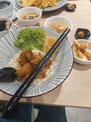 Rendeng Ramen at VeganBliss 蔬福 in Central Singapore