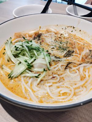 Laska at VeganBliss 蔬福 in Central Singapore