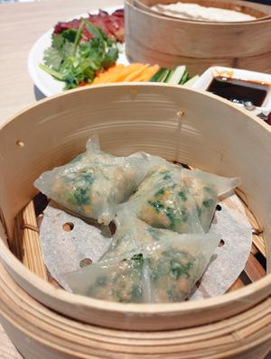 Crystal Dumpling  at VeganBliss 蔬福 in Central Singapore