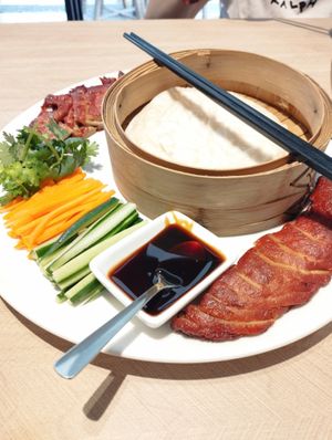 Peking Duck at VeganBliss 蔬福 in Central Singapore