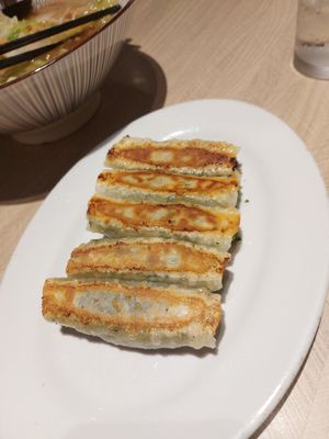 Gyoza at VeganBliss 蔬福 in Central Singapore