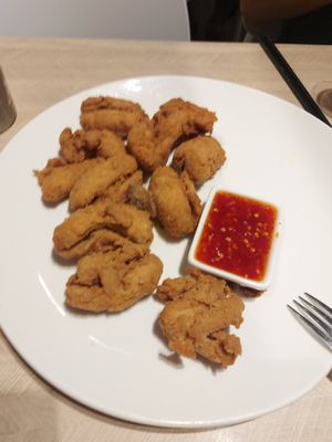 Karaage at VeganBliss 蔬福 in Central Singapore