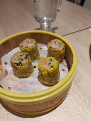Siew mai at VeganBliss 蔬福 in Central Singapore