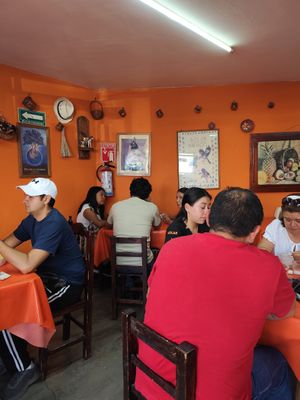 Decoración agradable at Comida Vegetariana el Rabanito in Puebla