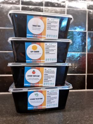 Vegan dishes 11 euro /piece at Plan B 24/7 in Zedelgem