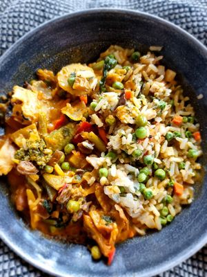 'Chickn' tandoori at Plan B 24/7 in Zedelgem