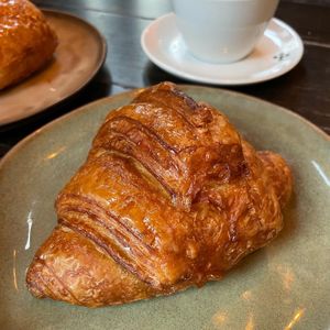 vegan croissant  #Veganuary at Zoi Café in Lyon
