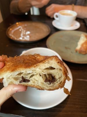 Pain au chocolat  #Veganuary at Zoi Café in Lyon