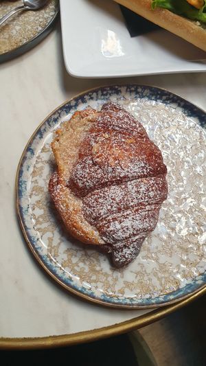 Almond Croissant at Zoi Café in Lyon