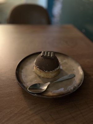 Chocolate Coco dessert  at Zoi Café in Lyon