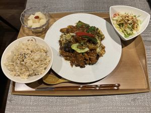   at vegan veggie joga - 嫦娥 in Tokyo