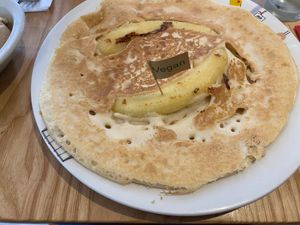 Banoffee pancake  at The Pancake House in Penrith