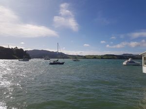 Mangonui Waterfront at Little Kitchen Cafe in Mangonui