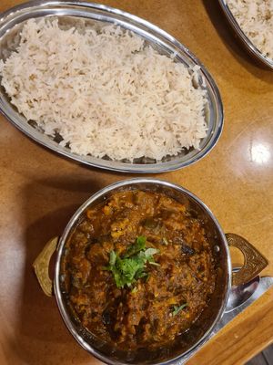 veggie curry at Raavi in San Francisco