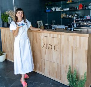  at Život Caffe in Porec