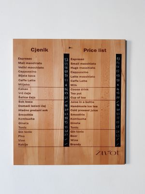  at Život Caffe in Porec