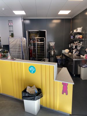 You can see them making the doughnuts!  at Diggity Doughnuts in Bristol