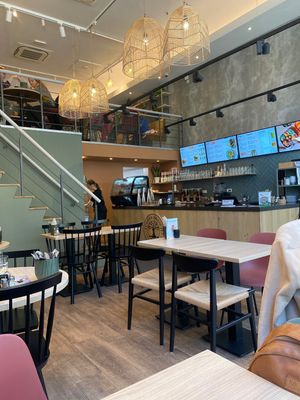 Fully plant based and lots of delicious food to choose!   at Copper Branch in Rotterdam