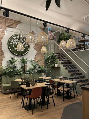 Base floor and stairs to upper floor  at Copper Branch in Rotterdam