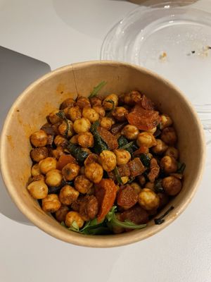 Chickpeas salad  at Copper Branch in Rotterdam