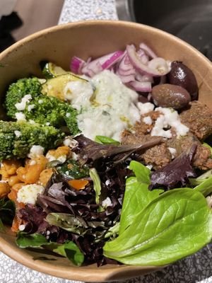 Griek bowl  at Copper Branch in Rotterdam