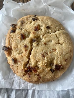 Raspberry and apricot cookie  at Copper Branch in Rotterdam