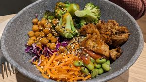 Oriental bowl at Copper Branch in Rotterdam