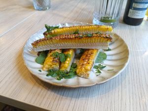 Corn ribs at Copper Branch in Rotterdam