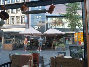 Outdoor area at Copper Branch in Rotterdam