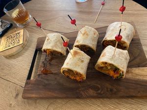 Pulled 'Chicken' Wrap (Vegan Food Tour July 2025) at Copper Branch in Rotterdam