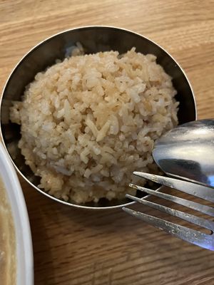 Garlic rice  at Purple Patch in Washington