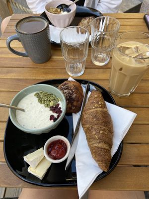Vegan breakfast   at Encanto - Art Cafe in Helsinki