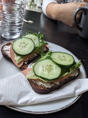 Rye bread at Encanto - Art Cafe in Helsinki
