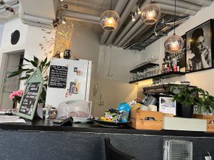 Coffee bar at Encanto - Art Cafe in Helsinki