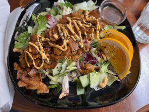 Salad at Encanto - Art Cafe in Helsinki