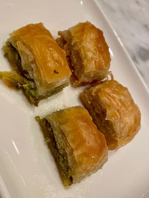   at Karaköy Güllüoğlu in Istanbul